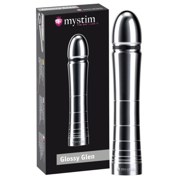 mystim Glossy Glen - elektro dildo 