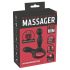 You2Toys Massager - akumatora, rotējošs, sildošs prostatas vibrators (melns)