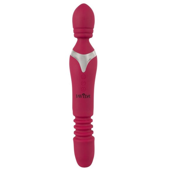 Javida Thrusting - 3in1 masāžas vibrators (sarkans) 