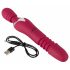 Javida Thrusting - 3in1 masāžas vibrators (sarkans) 