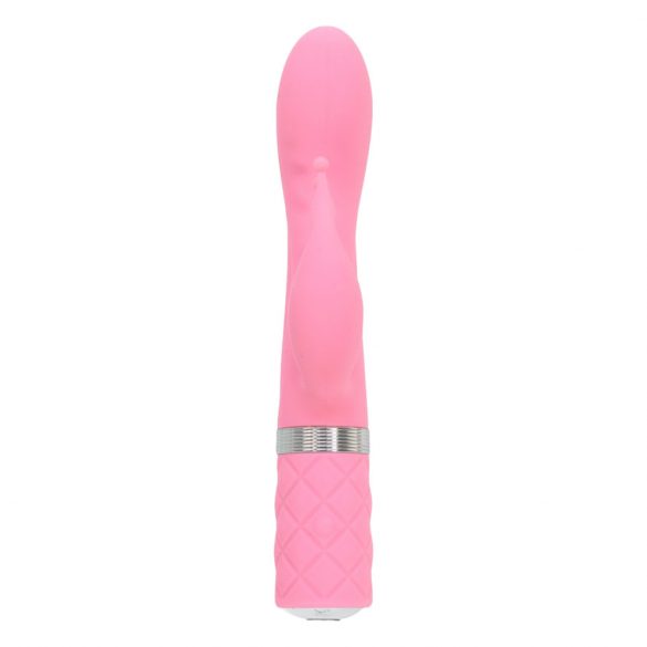 Pillow Talk Kinky - akumulatora, divi motoru G-punkta vibrators (rozā) 