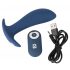 You2Toys - Plug - akumulatora, bezvadu anālās vibrators (zils)