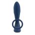 You2Toys Prostata Plug - akumulatora prostatas vibrators ar radiovadību un dzimumlocekļa gredzenu (zils)