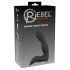 Rebel - uzlādējams dzimumlocekļa prostatas vibrators (melns)
