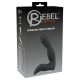 Rebel - uzlādējams dzimumlocekļa prostatas vibrators (melns)