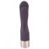 You2Toys Elegant Double - akumulatora, klitora roku vibrators (tumši violets) 