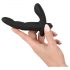 Rebel Naughty Finger - prostatas vibrators (melns)