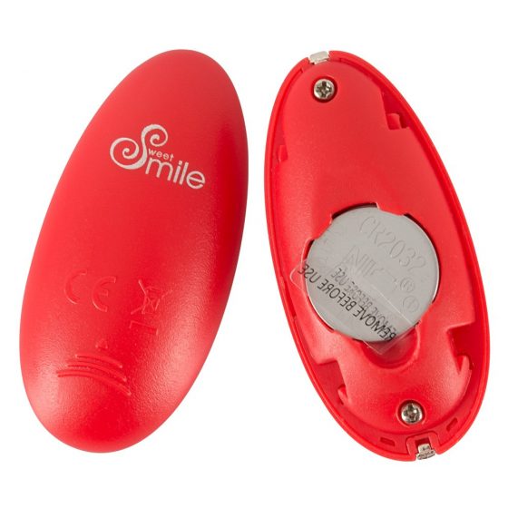 SMILE Love Ball - akumulatoru, bezvadu vibrācijas ola (sarkana)