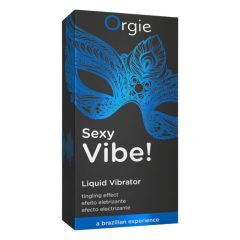   Orgie Sexy Vibe Liquid - universāls šķidrais vibrators (15ml)