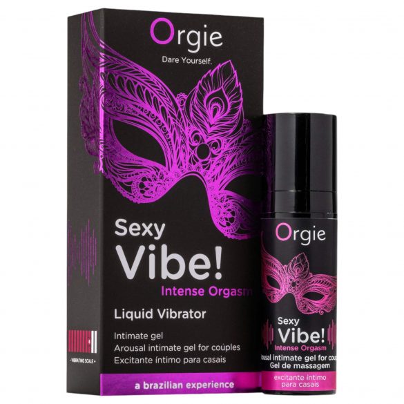 Orgie Sexy Vibe Orgasm - uniseksa šķidrais vibrators (15 ml)