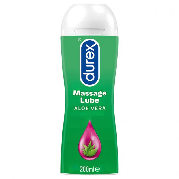 Durex Play 2in1 masāžas eļļa - alveja (200ml)