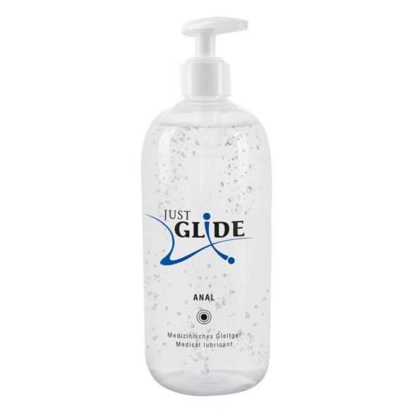 Just Glide Anal - uz ūdens bāzes anālais lubrikants (500ml) 