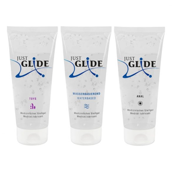 Just Glide lubrikantu komplekts (3x200ml) 