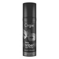  Orgie Sexy Vibe High Voltage - unisex šķidrais vibrators (15ml)