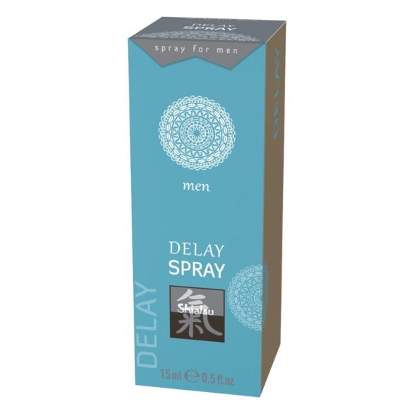 HOT Shiatsu Delay - ejakulācijas aizkavēšanas aerosols vīriešiem (15ml) 