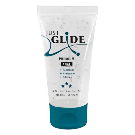 Just Glide Premium Anālais – barojošs anālais lubrikants (50 ml)