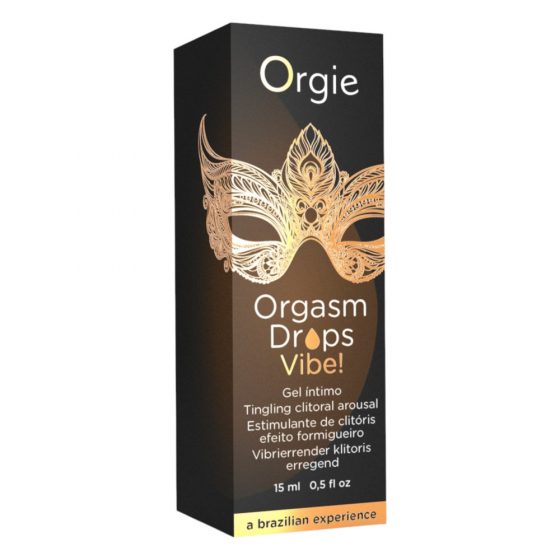 Orgie Orgasm Pilieni Vibe - sievietēm domāts tirpstošs intīmais gels (15ml)