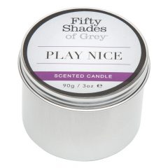 Fifty Shades Play Nice - masāžas svece - vaniļa (90g)