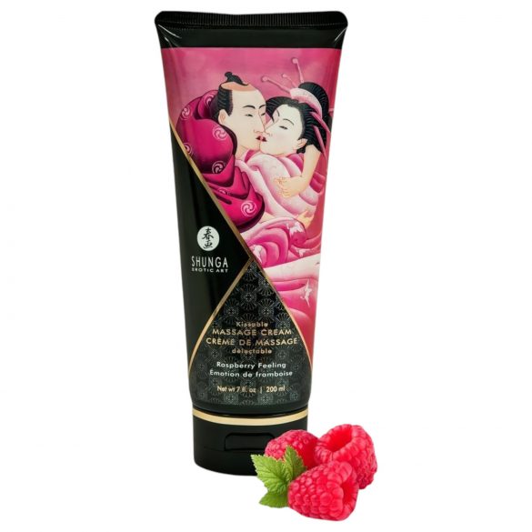 Shunga - masāžas krēms - avene (200ml) 