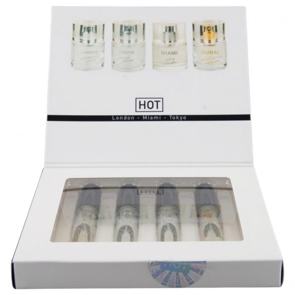 HOT LMTD smaržu komplekts sievietēm (4x5ml) 