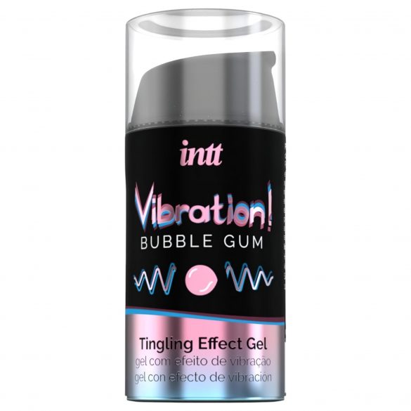 Intt Vibration! - šķidrais vibrators - košļājamā gumija (15ml) 