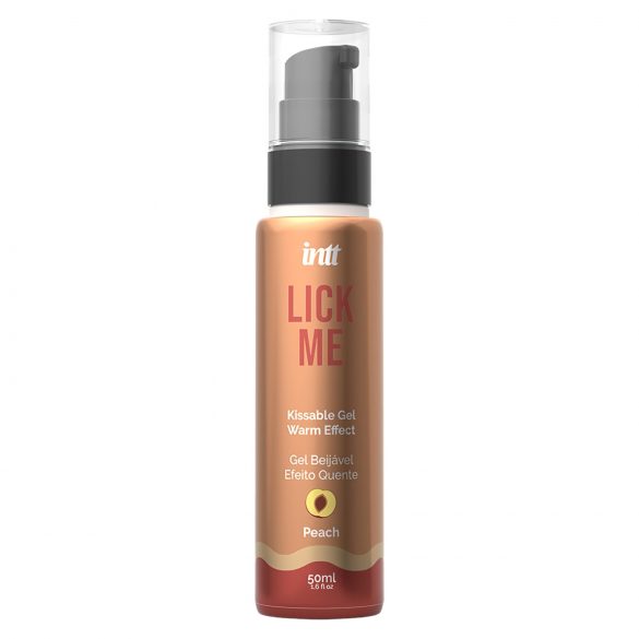 Intt Lick Me - sildošs lubrikants ar persiku aromātu (50ml)