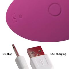   Cotoxo Saddle - akumulatora, tālvadības prostatas vibrators (violets)