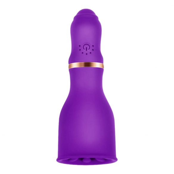 Sunfo - akumulatora dzimumlocekļa gals vibrators (violets)