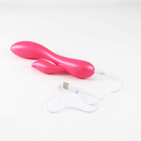 LP Jessica - gudra, ūdensizturīga klitora rokas vibrators (metāliski rozā)