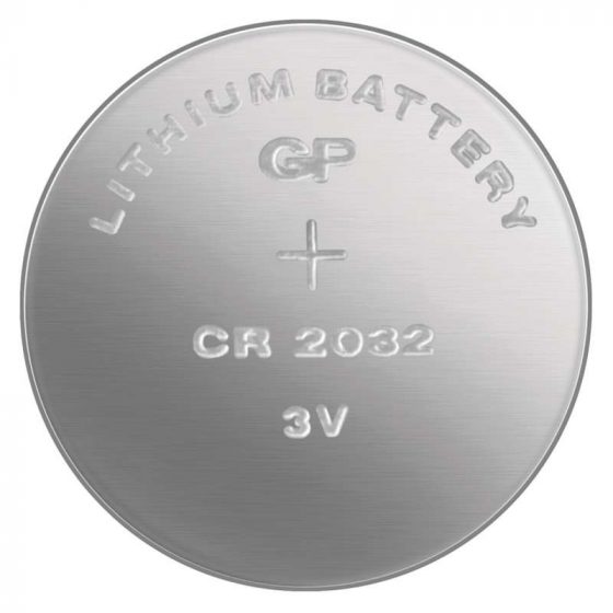 GP litija pogājienu baterija CR2032 (1 gab)