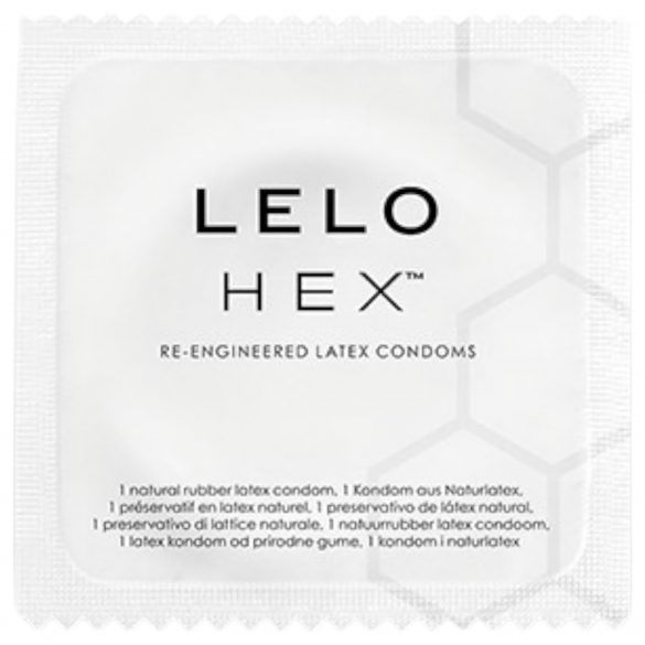 LELO Hex Original - luksusa prezervatīvs (1 gab.) 