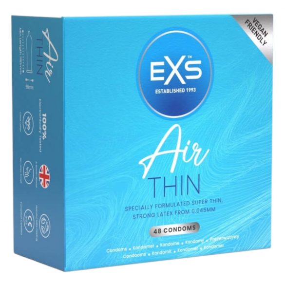 EXS Air Thin - lateksa prezervatīvs (48 gab) 