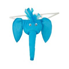 Ziloņi stringbikses - zilas (S-L)