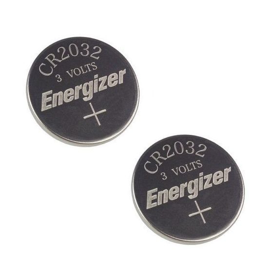 Energizer CR2032 litija pogu baterijas (2 gab.)