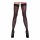 Cottelli Legwear - leopardraksts augšstilba zeķes (melns)  - 3