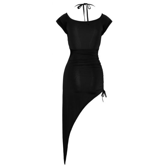 Cottelli Party - aszimmetriline kleit rõngaga (must) - M