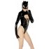 Black Velvet - Batwoman bodi garām piedurknēm (melns)