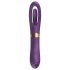 Funny Me Dual - akumulators, 2in1 mēles vibrators (violets) 