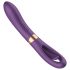 Funny Me Dual - akumulators, 2in1 mēles vibrators (violets) 