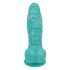 OgazR Jūras Čūska - pieguļoša rieva dildo - 17 cm (zili-balts) 