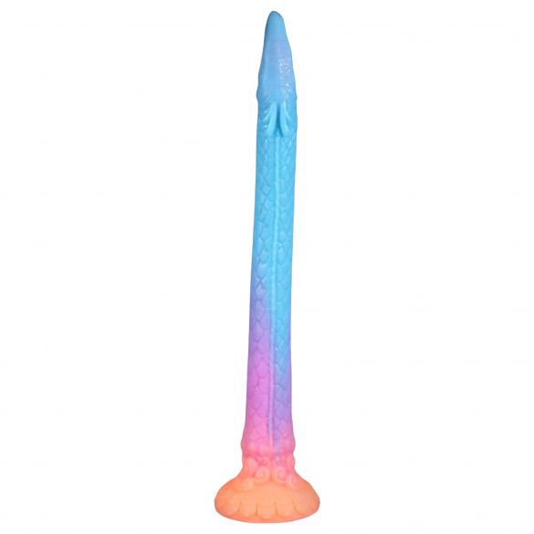 OgazR XXL Eel - fluorescējošs anālais dildo - 47 cm (rozā) 