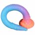 OgazR XXL Eel - fluorescējošs anālais dildo - 47 cm (rozā) 