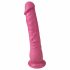 OgazR Optimus - piesūcekņa pamatnes reālistisks dildo - 22 cm (rozā) 