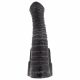 AnimHole Djumbo - ziloņa snuķis dildo - 18cm (melns) 