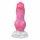 Animalorny Buldogs - suņa dzimumlocekļa dildo - 17 cm (rozā) 