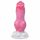 Animalorny Buldogs - suņa dzimumlocekļa dildo - 17 cm (rozā) 