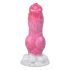 Animalorny Buldogs - suņa dzimumlocekļa dildo - 17 cm (rozā) 