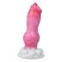 Animalorny Buldogs - suņa dzimumlocekļa dildo - 17 cm (rozā) 