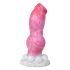 Animalorny Buldogs - suņa dzimumlocekļa dildo - 17 cm (rozā) 