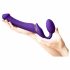 Strap-on-me M - nespiestipies vibrators bez siksnām (purpurs) 